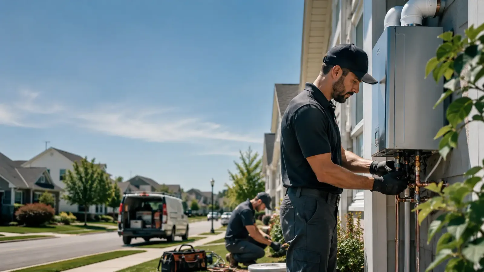 Tankless Water Heater Installation in Sanford, VA